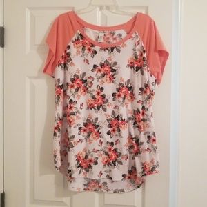 Floral Print Tee